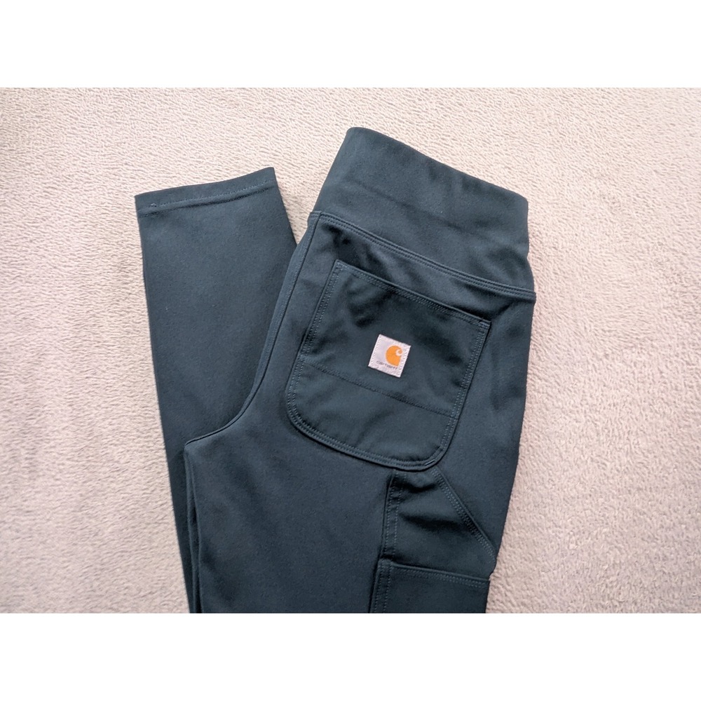 Carhartt Force Fitted Utility Leggings Womens XS Regular Dark Spruce 102482